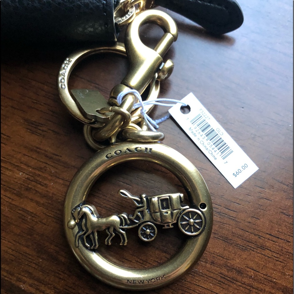 Coach NWT Carriage Logo Handbag Accessory